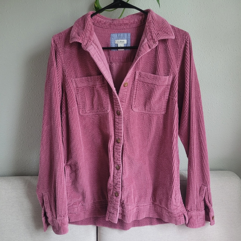 L.L. Bean Corduroy Button-up Shirt